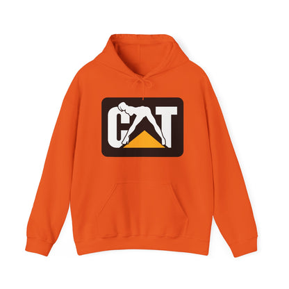 CAT Girl Logo Front Unisex Heavy Blend™ Hooded Sweatshirt