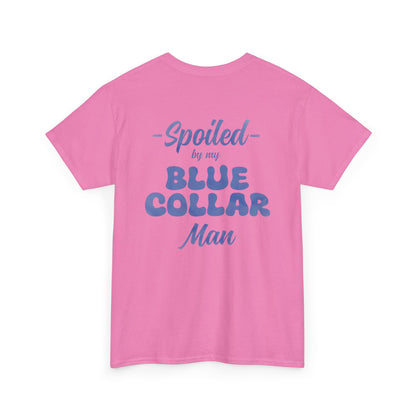 Spoiled Blue Collar Unisex Heavy Cotton Tee