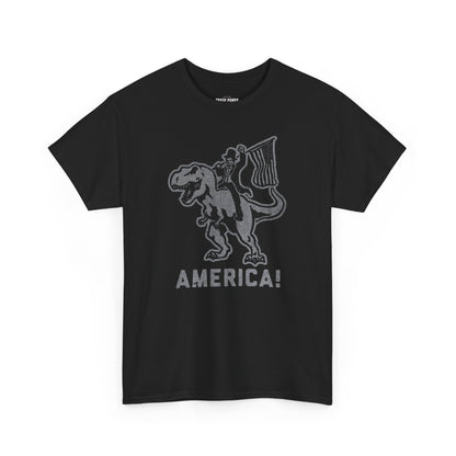 America T-rex Unisex Heavy Cotton Tee