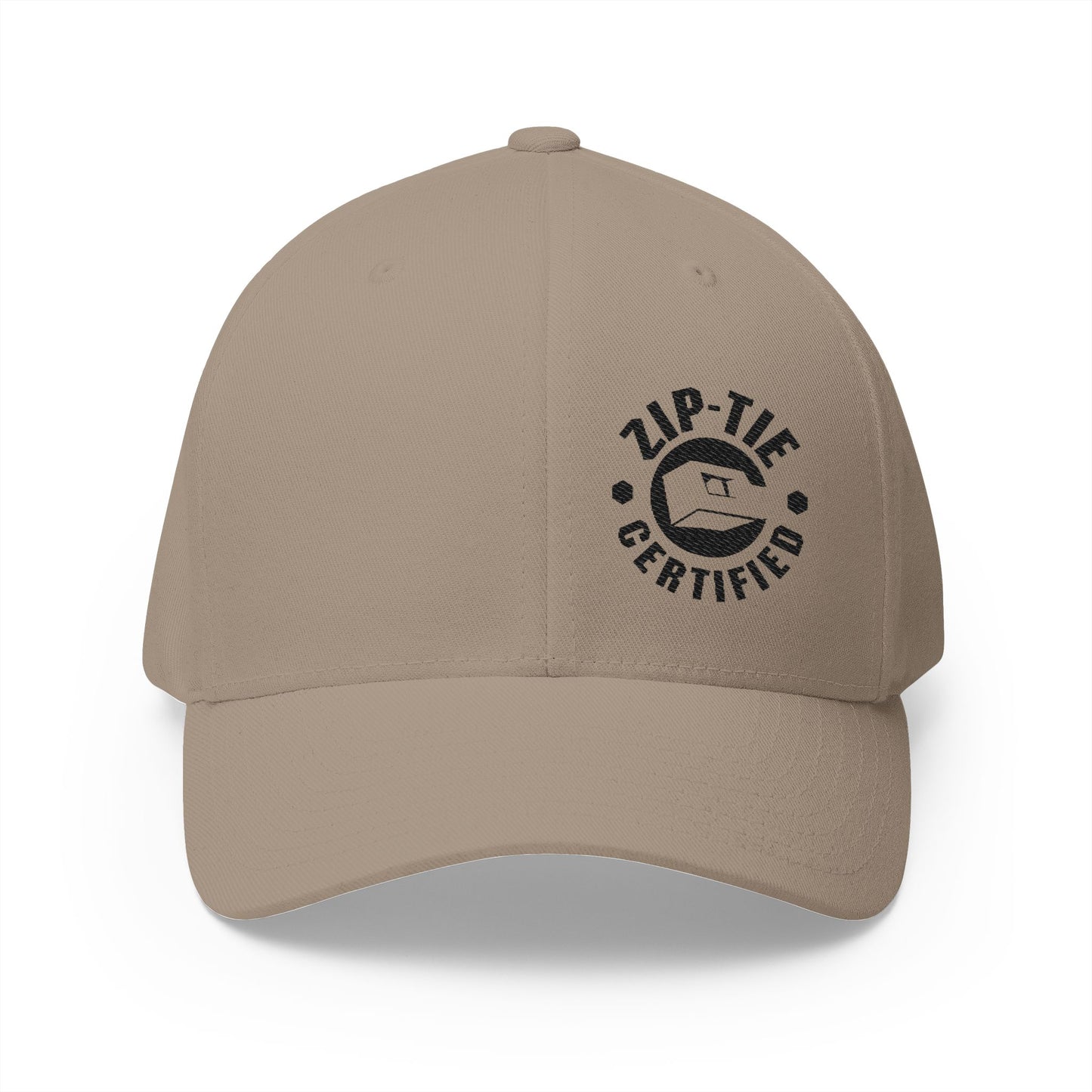 Zip Tie Embroidered FlexFit Hat