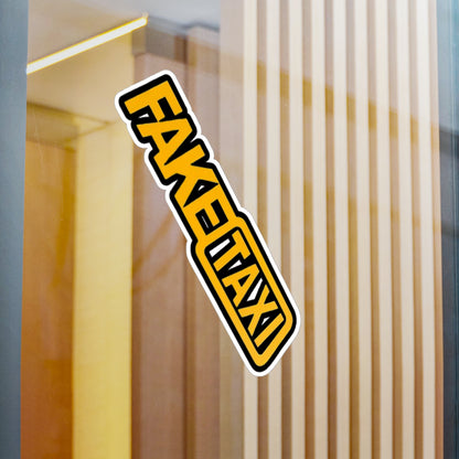 Fake Taxi Kiss-Cut Vinyl Decals