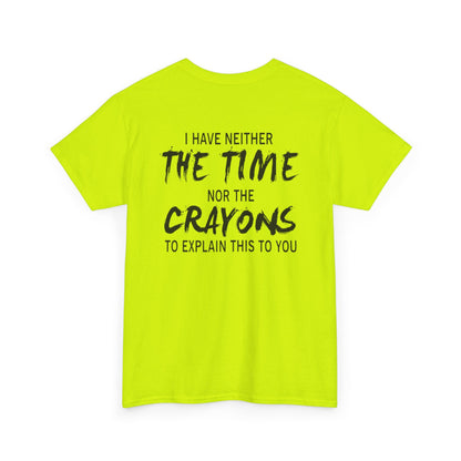 Crayons Unisex Heavy Cotton Tee