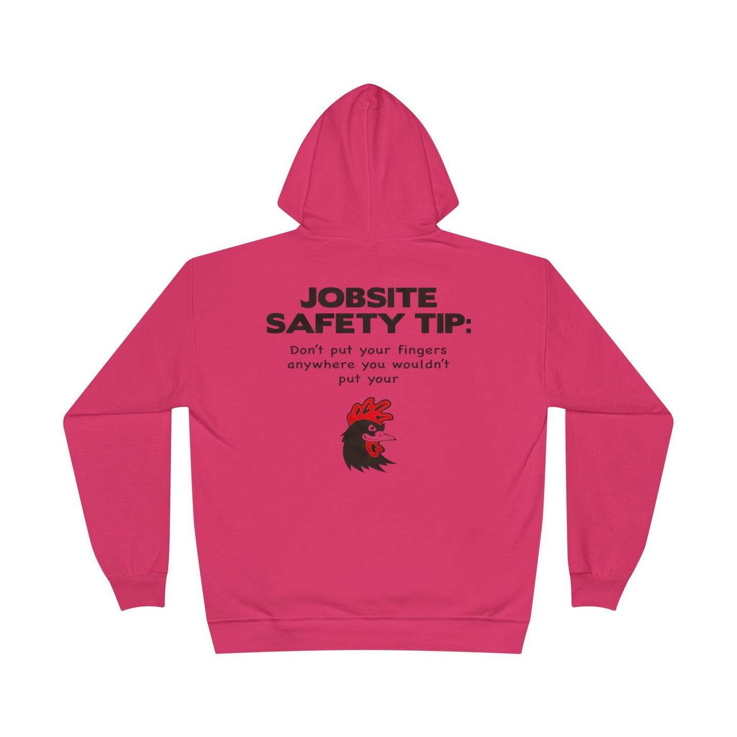 Jobsite Safety Tip Unisex EcoSmart® Pullover Hoodie Sweatshirt