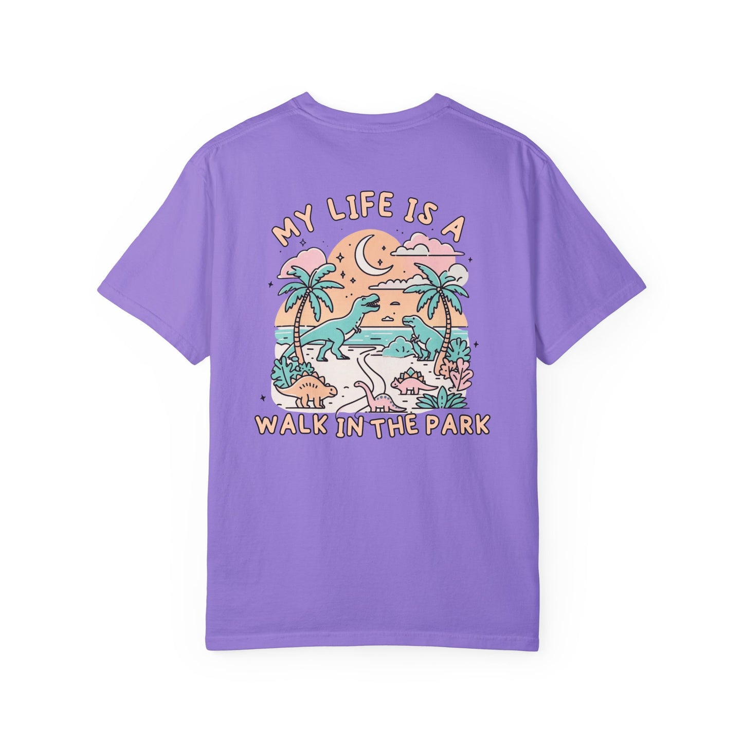 Walk In The Park Dino Comfort Colors Unisex T-shirt