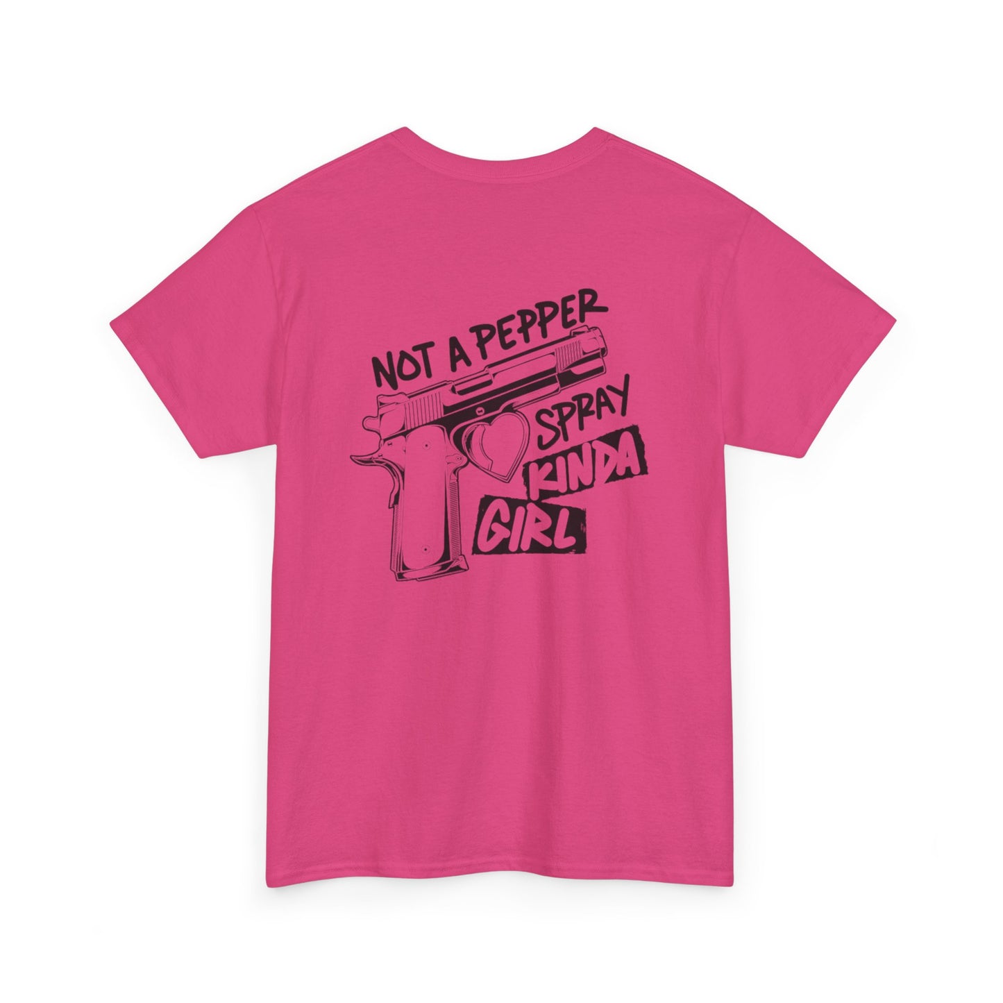 Pepper Spray Kind Of Girl Unisex Heavy Cotton Tee