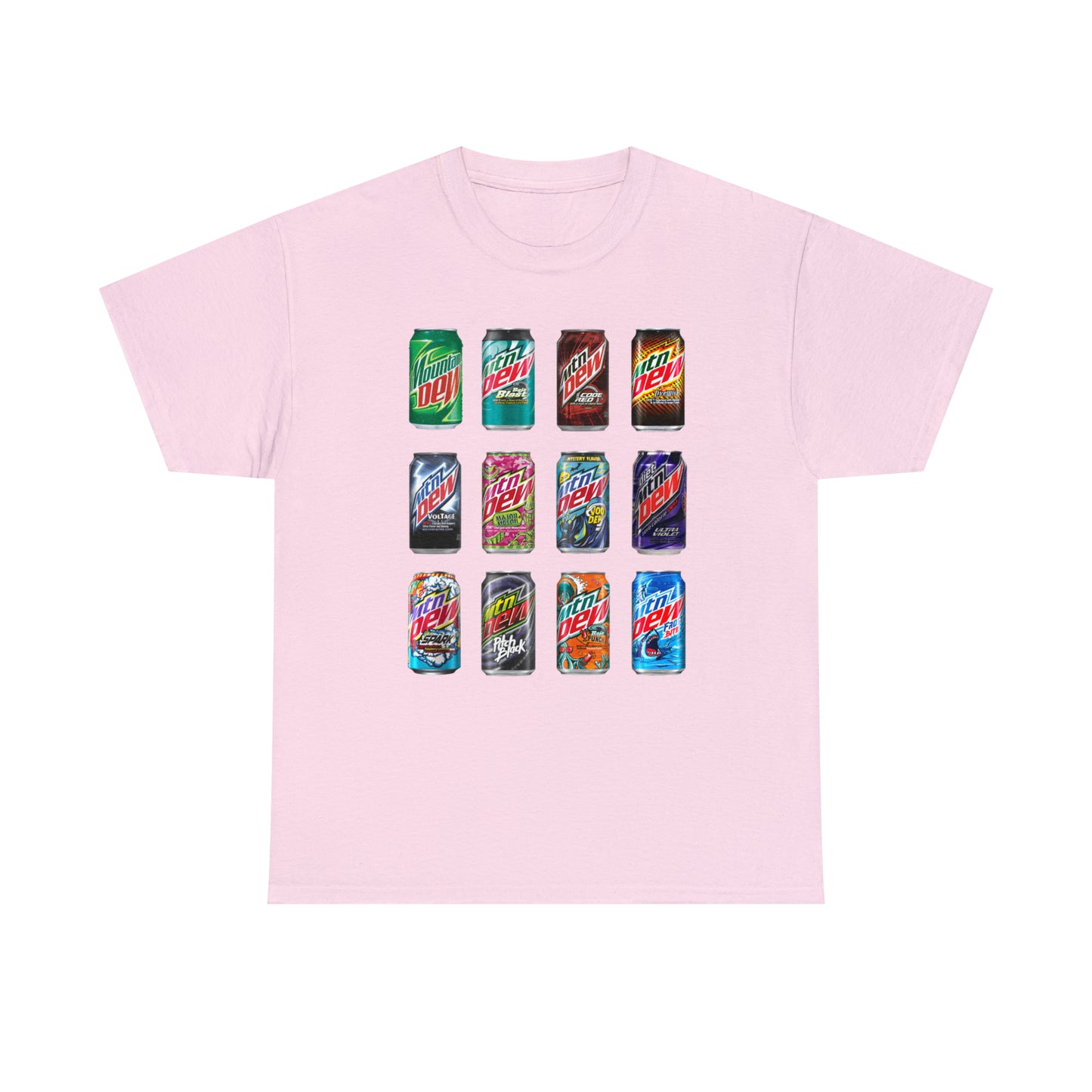 Mtn Dew Unisex Heavy Cotton Tee