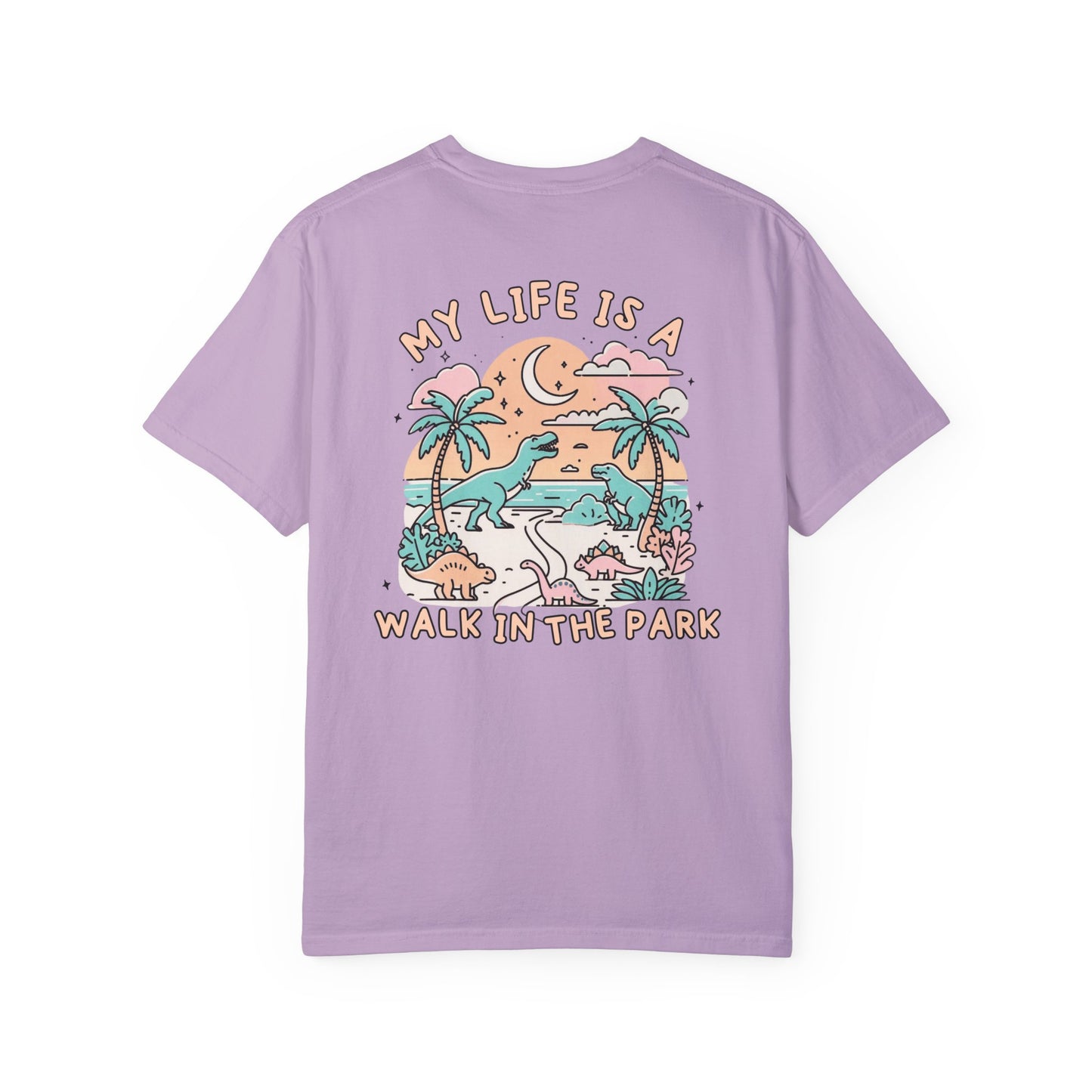 Walk In The Park Dino Comfort Colors Unisex T-shirt