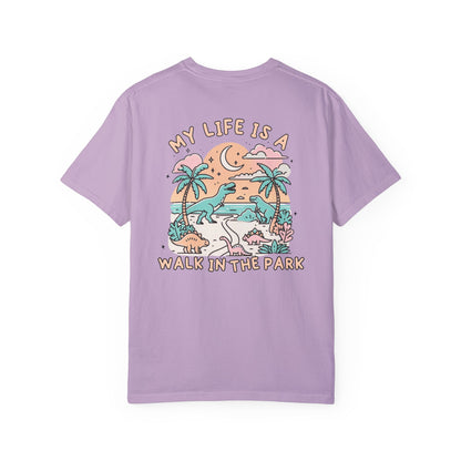 Walk In The Park Dino Comfort Colors Unisex T-shirt