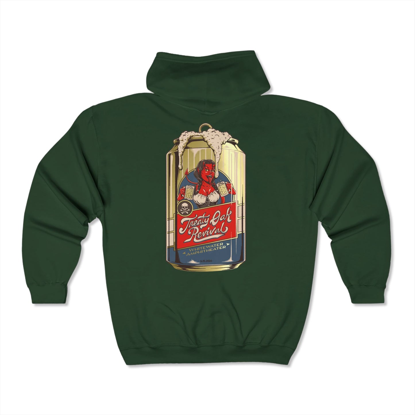 Treaty Oak Revival Unisex Zip Hoodie