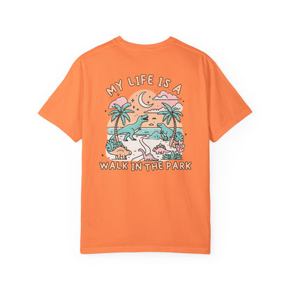 Walk In The Park Dino Comfort Colors Unisex T-shirt