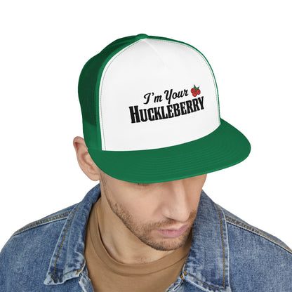 Huckleberry 5 Panel Trucker Cap (Embroidery)