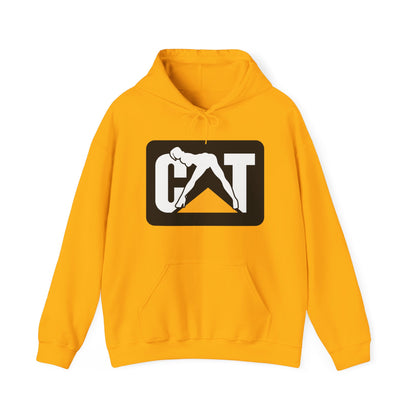 CAT Girl Logo Front Unisex Heavy Blend™ Hooded Sweatshirt