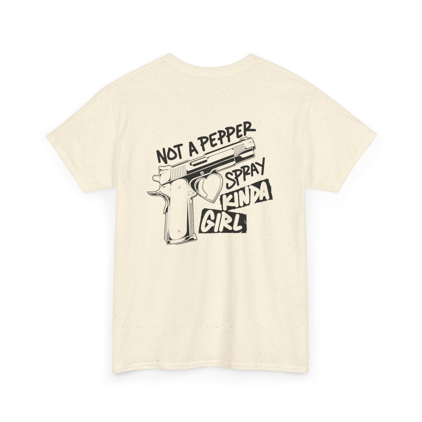 Pepper Spray Kind Of Girl Unisex Heavy Cotton Tee