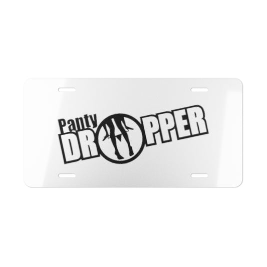 Panty Dropper White Vanity Plate