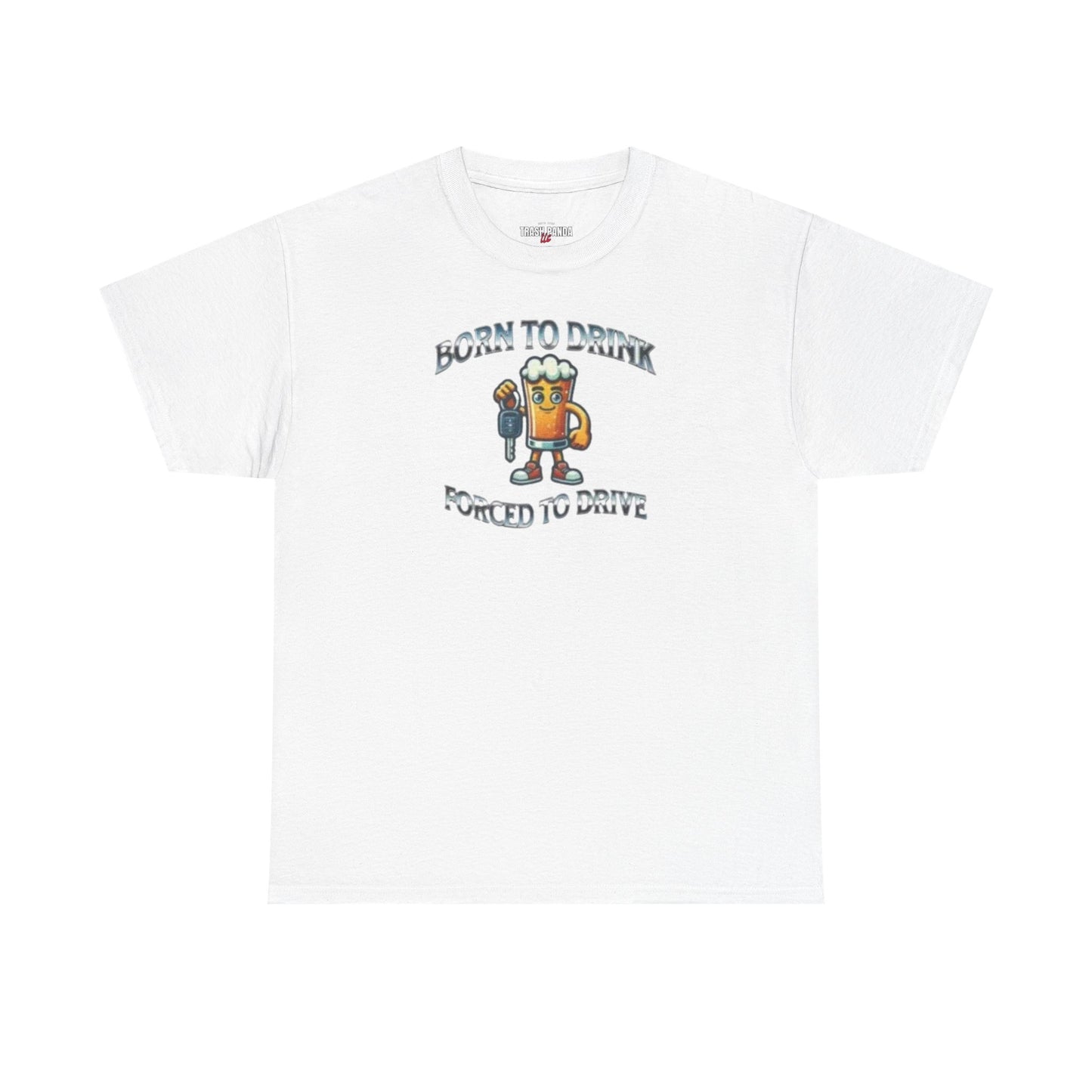 Born To Drink Unisex Heavy Cotton Tee