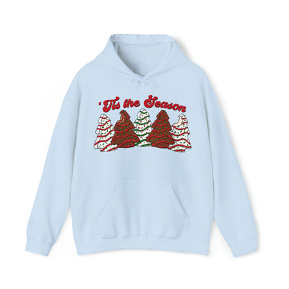 Tis The Season Christmas Tree Cake Unisex Heavy Blend™ Hooded Sweatshirt