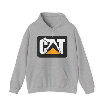 CAT Girl Logo Front Unisex Heavy Blend™ Hooded Sweatshirt