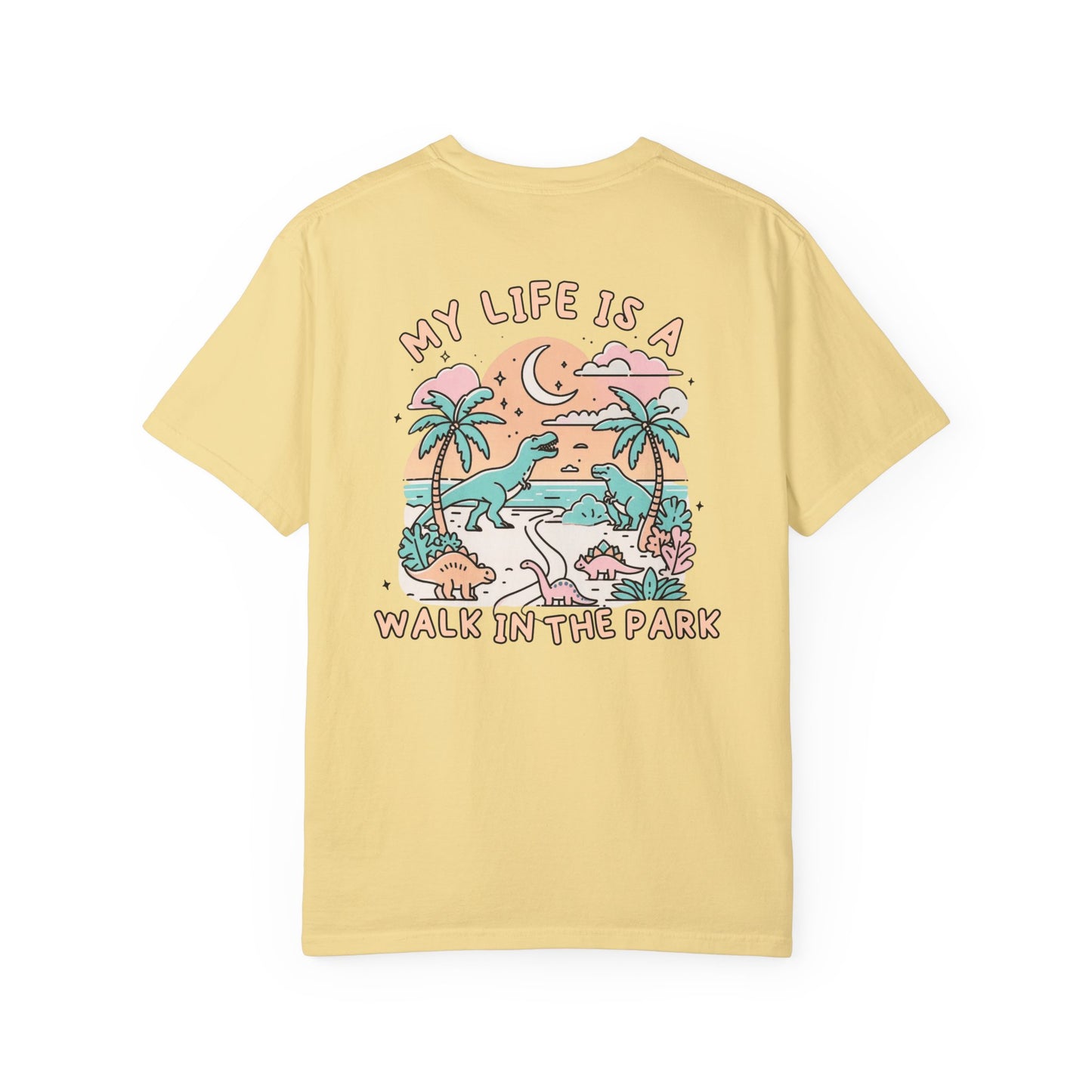 Walk In The Park Dino Comfort Colors Unisex T-shirt
