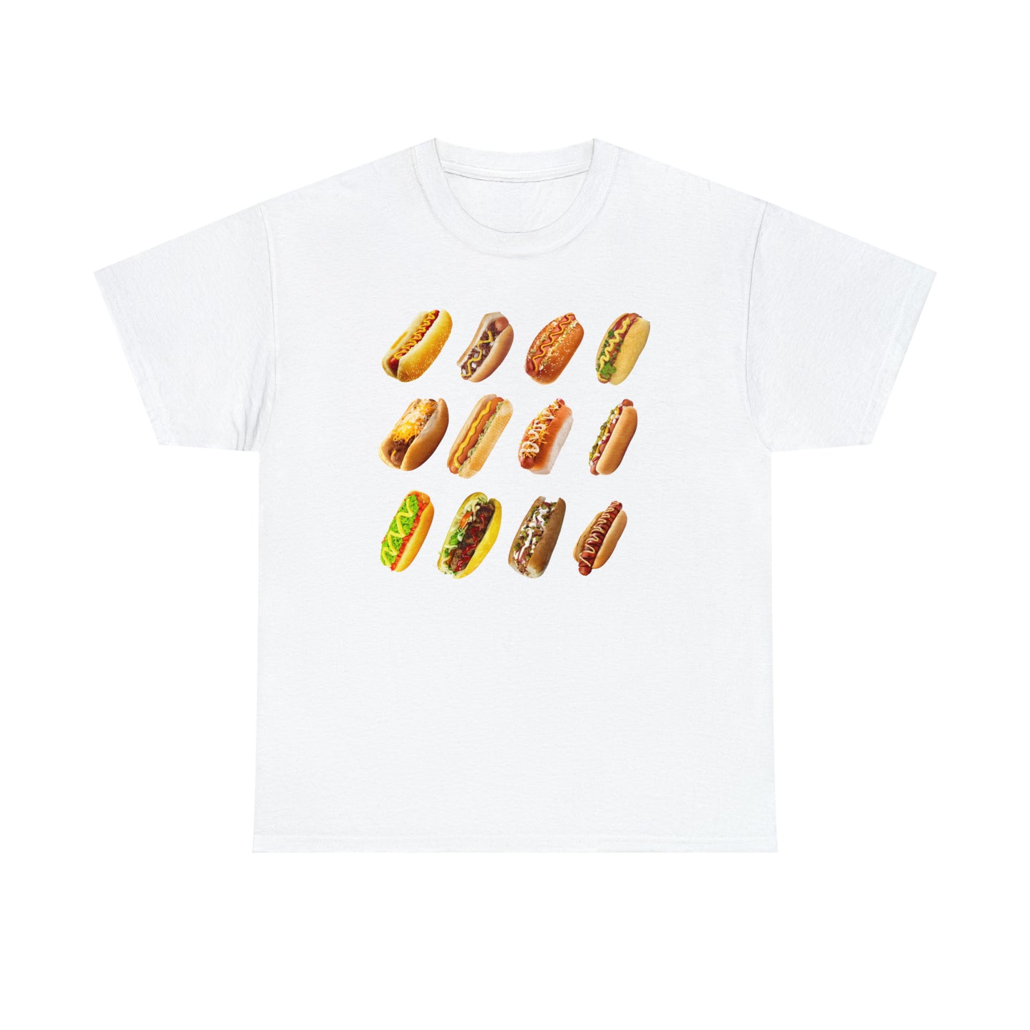 Hotdog Unisex Heavy Cotton Tee
