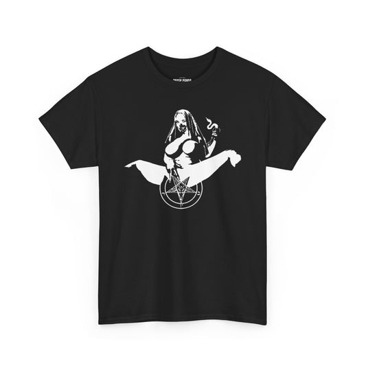 Pentagram Nun Unisex Heavy Cotton Tee