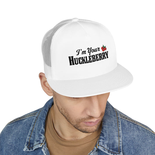 Huckleberry 5 Panel Trucker Cap (Embroidery)