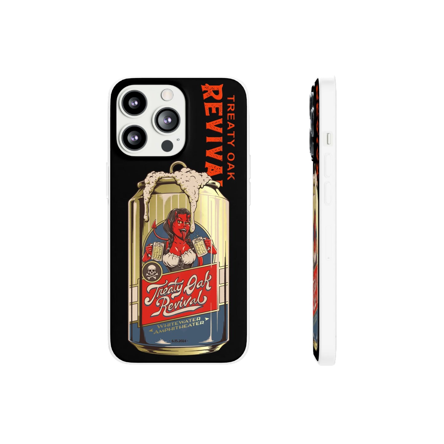 Treaty Oak Whitewater iPhone Flexi Cases