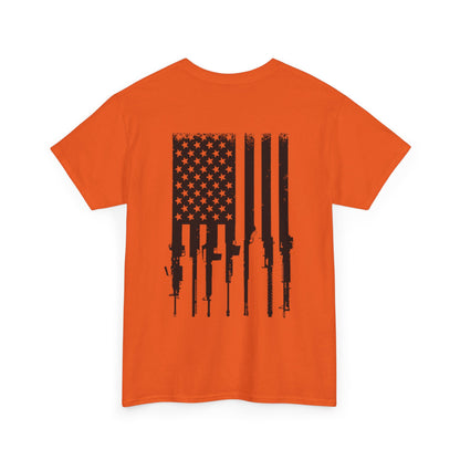 Rifle Flag Unisex Heavy Cotton Tee