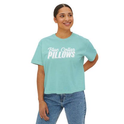 Blue Collar Pillows Women's Boxy Tee