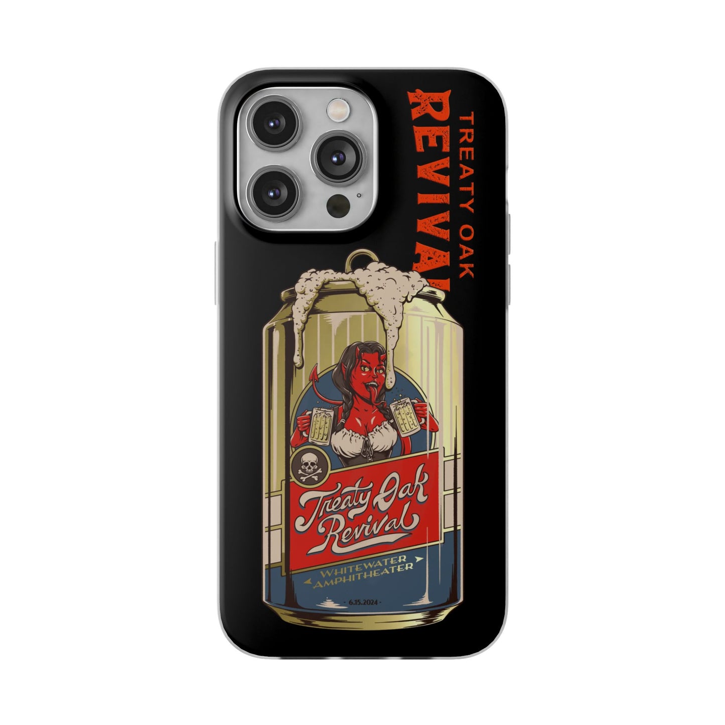 Treaty Oak Whitewater iPhone Flexi Cases