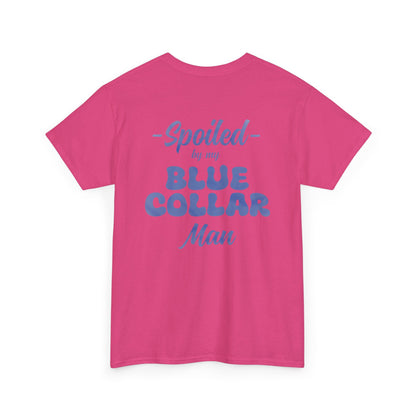 Spoiled Blue Collar Unisex Heavy Cotton Tee