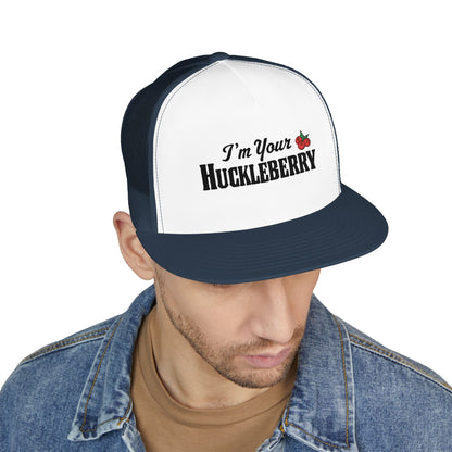 Huckleberry 5 Panel Trucker Cap (Embroidery)