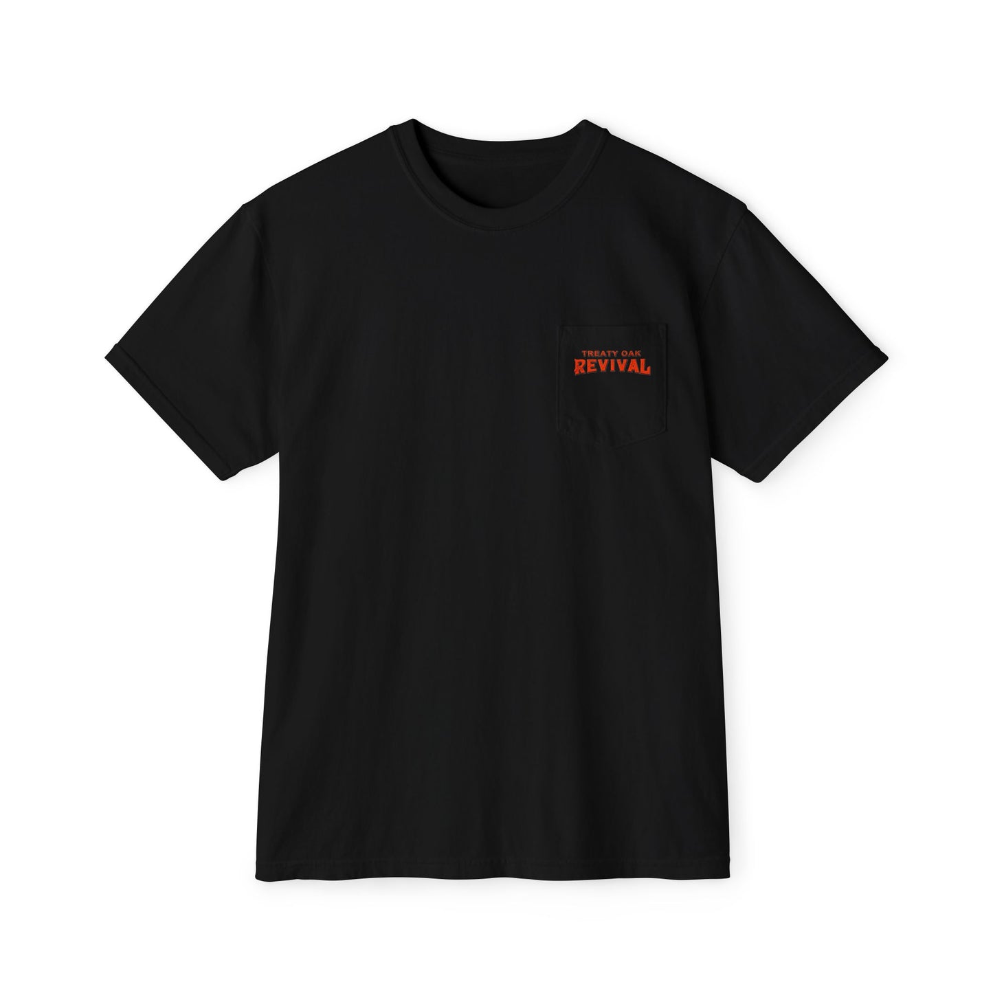 Treaty Oak Whitewater Unisex Garment-Dyed Pocket T-Shirt