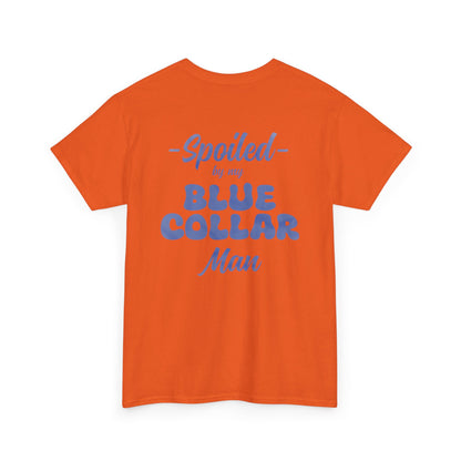 Spoiled Blue Collar Unisex Heavy Cotton Tee