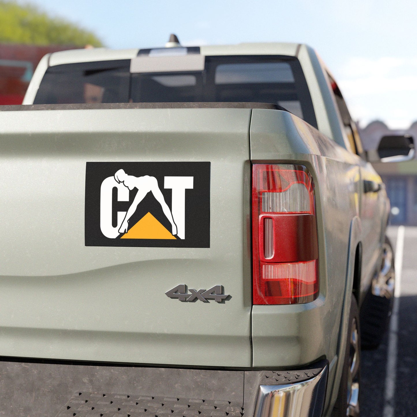 CAT Girl Car Magnet