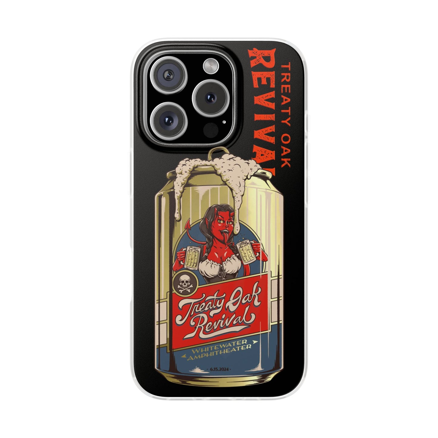 Treaty Oak Whitewater iPhone Flexi Cases