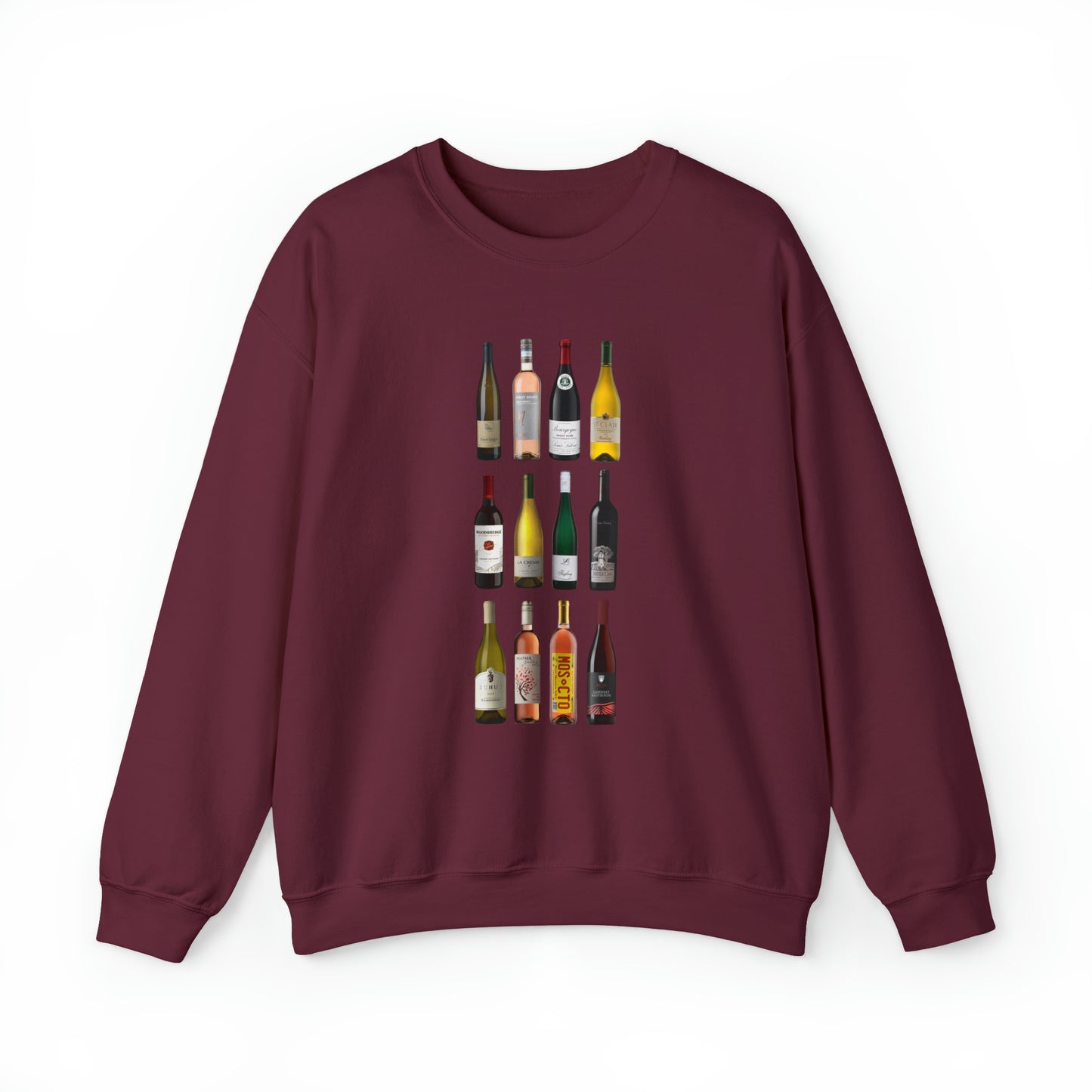 Wine Sweatshirt Unisex Heavy Blend™ Crewneck Sweatshirt