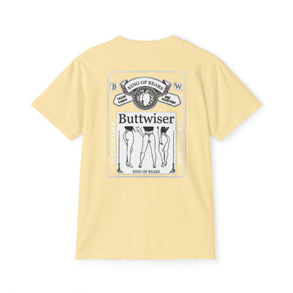 Buttwiser Unisex Garment-Dyed Pocket T-Shirt