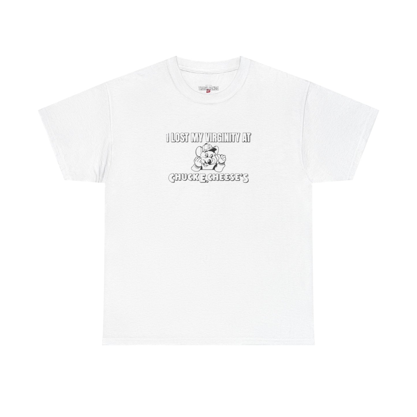 I Lost My Virginity At Chuck E Cheese's Unisex Heavy Cotton Tee