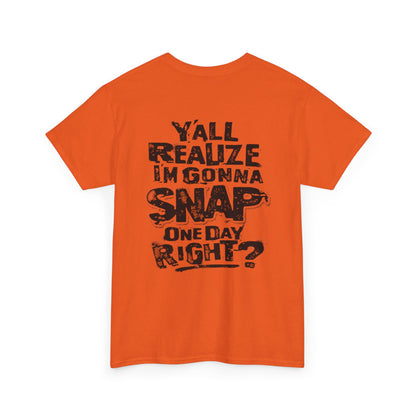 Snap Unisex Heavy Cotton Tee
