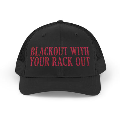 Blackout Rackout Richardson 112 Snapback Trucker Cap