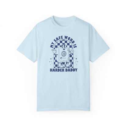 Safe Word Comfort Colors Unisex T-shirt