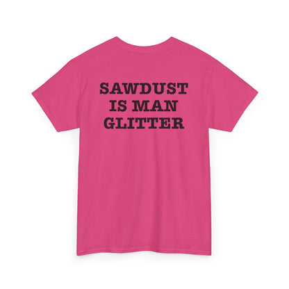 Man Glitter Unisex Heavy Cotton Tee