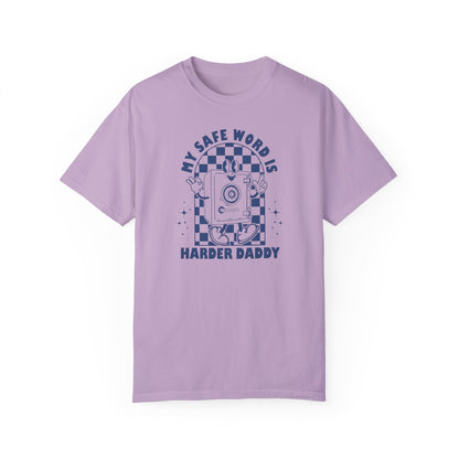 Safe Word Comfort Colors Unisex T-shirt