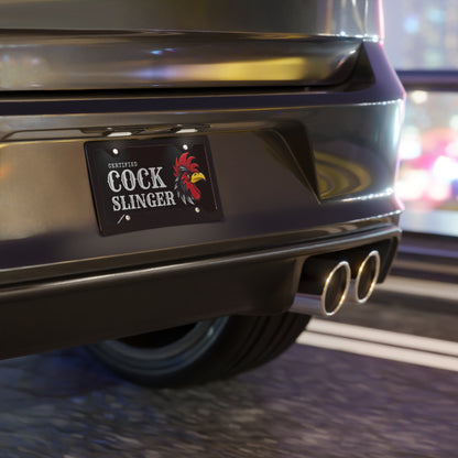 CCS Black Vanity Plate