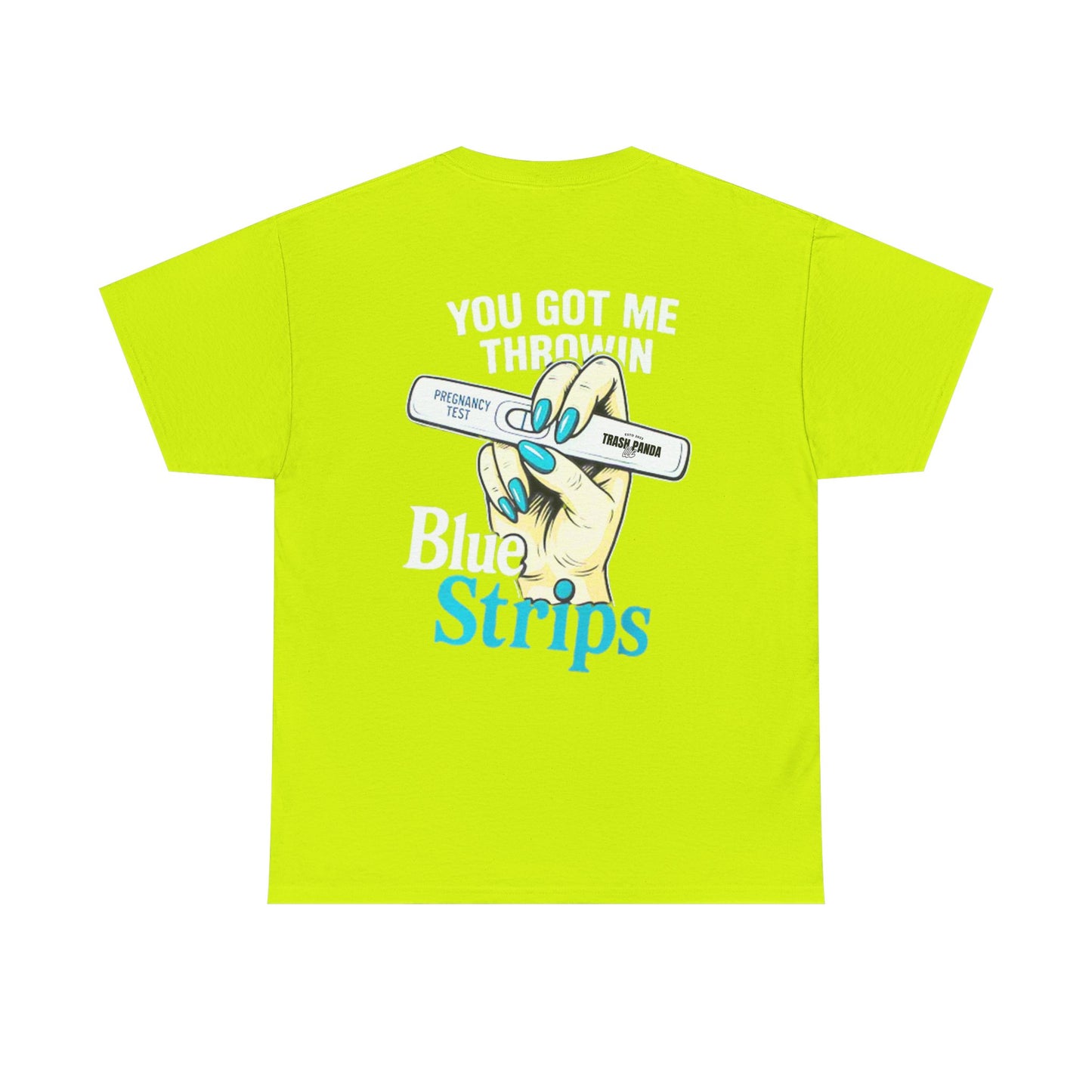 Blue Strips Unisex Heavy Cotton Tee