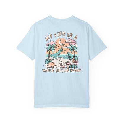 Walk In The Park Dino Comfort Colors Unisex T-shirt