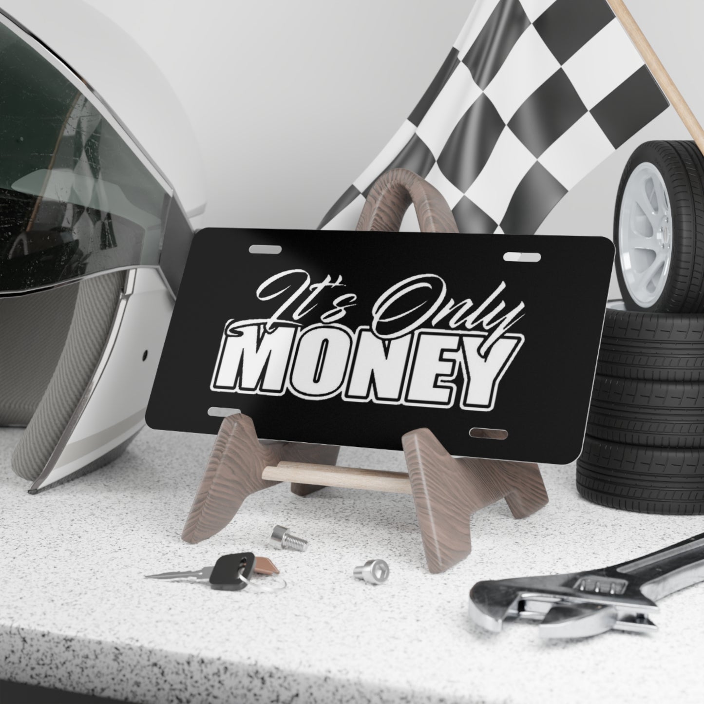 It's Only Money Vanity Plate