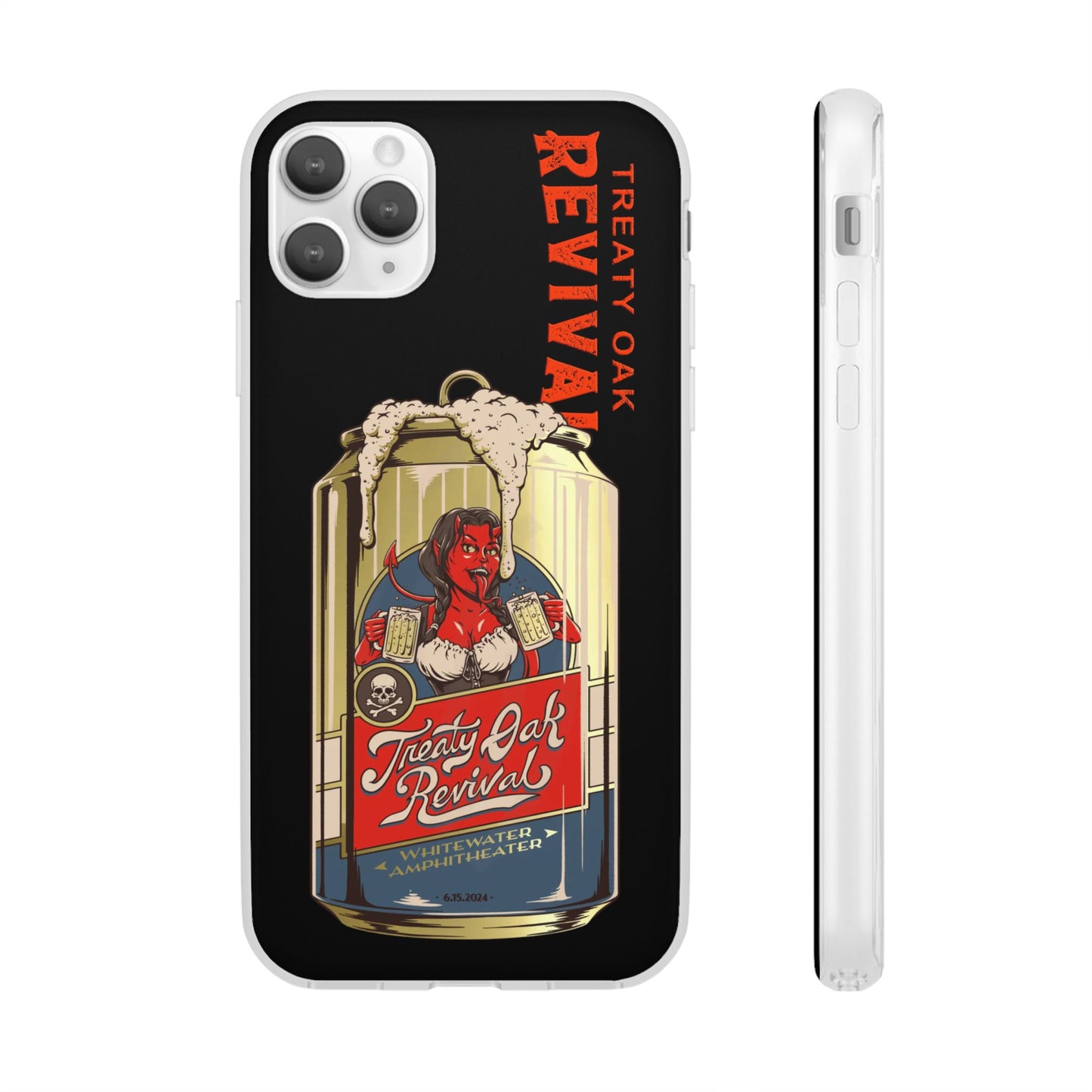 Treaty Oak Whitewater iPhone Flexi Cases