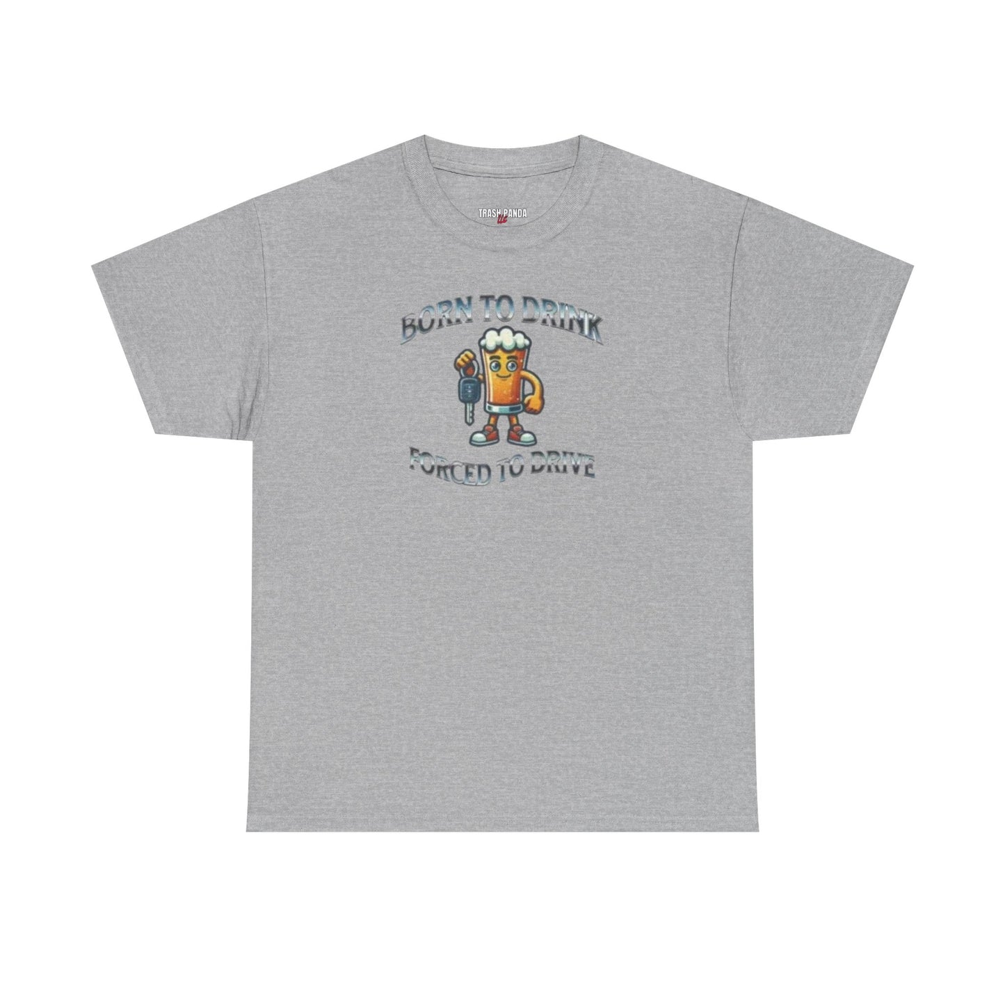 Born To Drink Unisex Heavy Cotton Tee