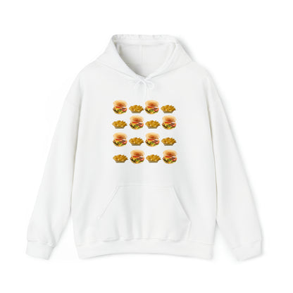 Burger & Fries Unisex Heavy Blend™ Hooded Sweatshirt